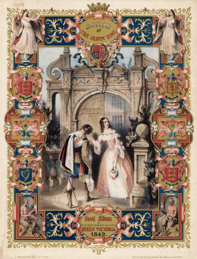 Hendes allernådigste Majestæt Dronning Victorias vokalalbum 1842 af English School