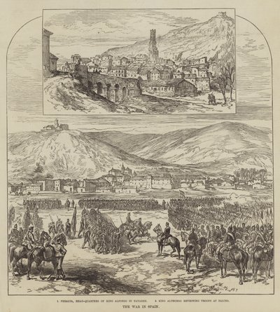 Krigen i Spanien (gravering) af English School