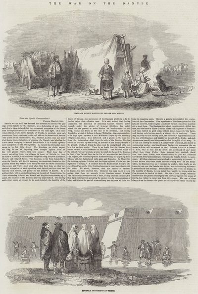 Krigen ved Donau (gravering) af English School