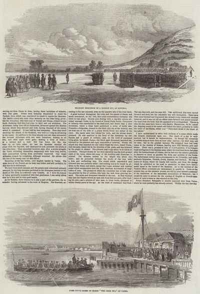 Krigen ved Donau (gravering) af English School
