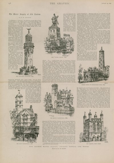 Vandforsyningen i Old London af English School