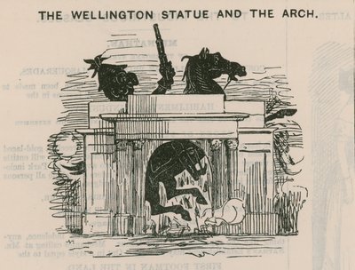 Wellington-statuen og buen af English School