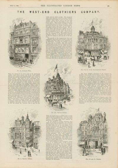 The West End Clothiers Company af English School