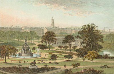 The West End Park - Glasgow af English School