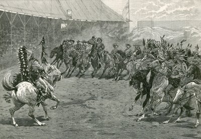 The Wild West Show i Earls Court, West Brompton, London af English School