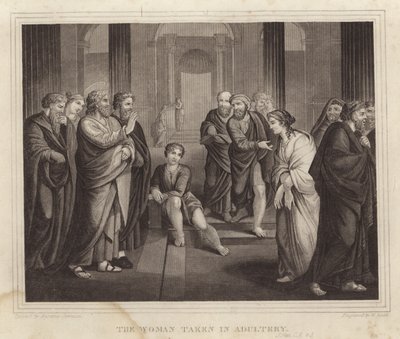 Kvinden taget i utroskab af English School