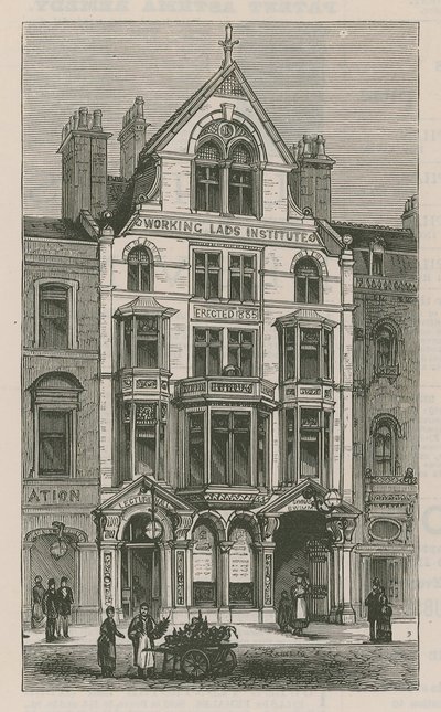 Working Lads Institute, Whitechapel af English School