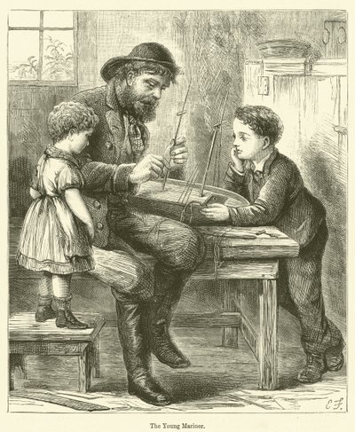 Den unge sømand (kobberstik) af English School