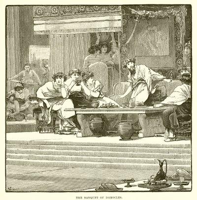 Banketten i Damokles af English School