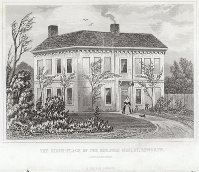 Fødestedet for pastor John Wesley af English School