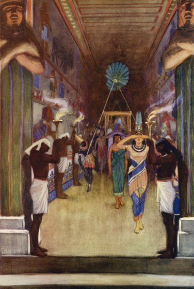 Das Begräbnis des Pharao von English School