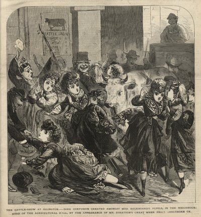 Kvægudstillingen i Islington af English School