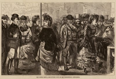 Kvægudstillingen, den samvittighedsfulde kenders delte pligt (gravering) af English School