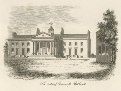 Centrum af Bancrofts Almshouses af English School