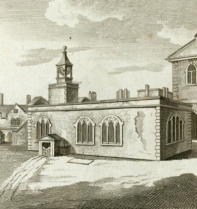 Kapellet i Tower of London af English School