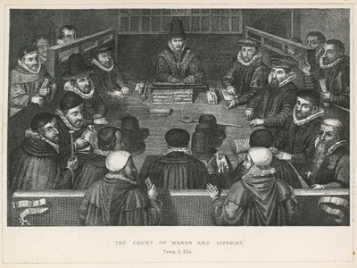 Retten for afdelinger og livrier på Dronning Elizabeth I