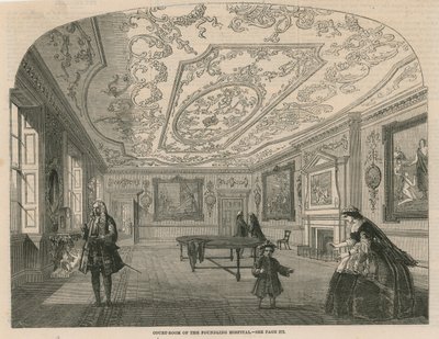 Retssalen på Foundling Hospital af English School