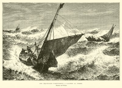 Det lykkedes besætningerne at nå land af English School