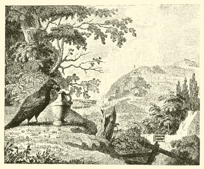 Kragen og kanden (gravering) af English School