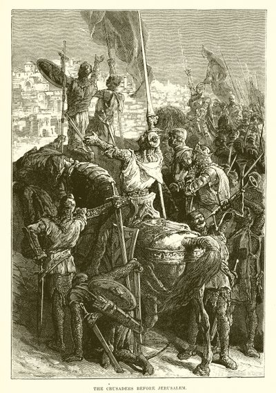 Korsfarerne før Jerusalem af English School