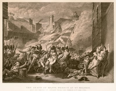 Der Tod von Major Pierson in St. Heliers von English School