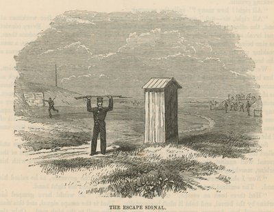 Flugtsignalet ved Woolwich Hulks af English School