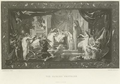 Feernes protegee (dybtryk) af English School