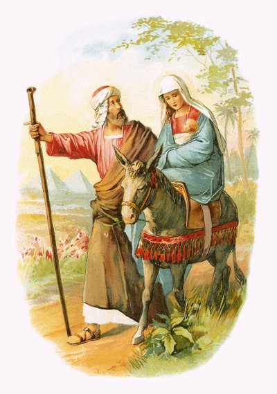 Die Flucht nach Ägypten von English School