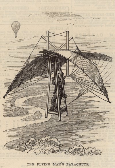 Den flyvende mands faldskærm af English School