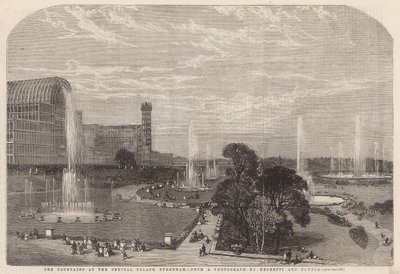 Die Brunnen im Crystal Palace von English School