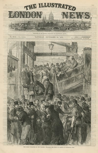 Die große Katastrophe auf der Themse von English School