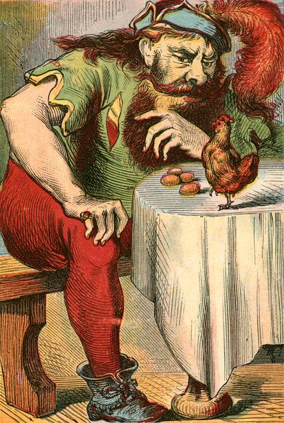 Hønen der lægger guldæg af English School