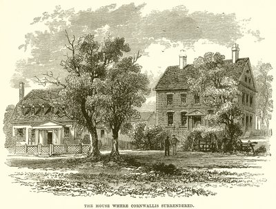 Huset hvor Cornwallis overgav sig af English School