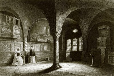 Wartburg-kapellets indre af English School