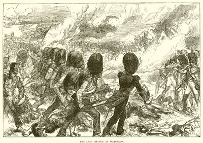 Den sidste opladning ved waterloo af English School