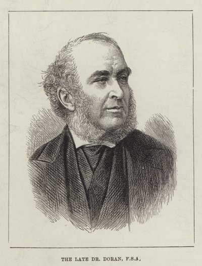 Den afdøde Dr. Doran, FSA (gravering) af English School