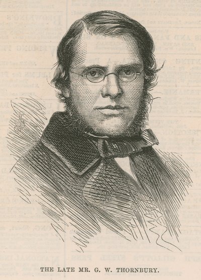 Afdøde hr. G. W. Thornbury af English School