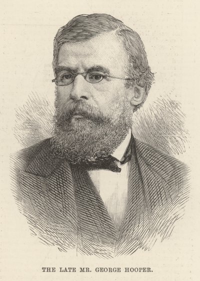 Den afdøde hr. George Hooper (gravering) af English School