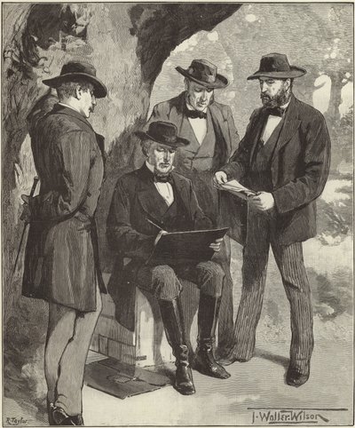 Afdøde hr. Jefferson Davis af English School