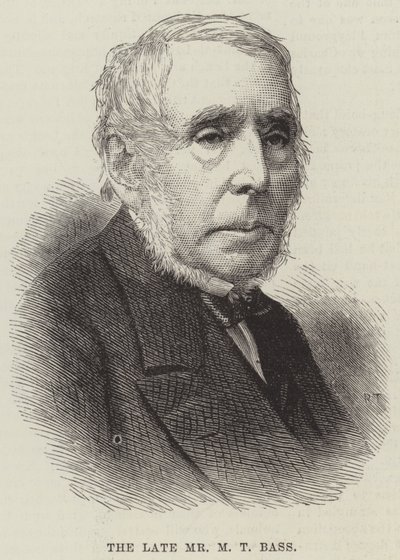 Den afdøde Mr M T Bass (gravering) af English School