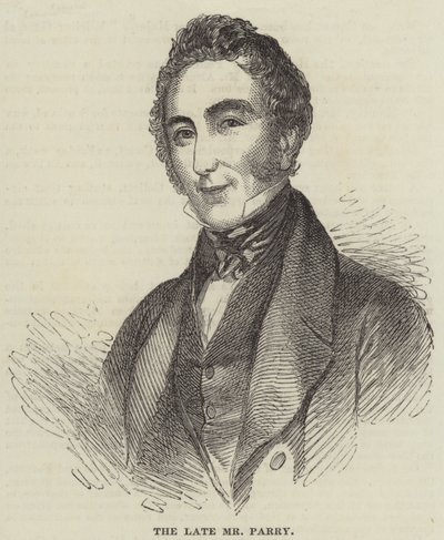 Afdøde hr. Parry (gravering) af English School