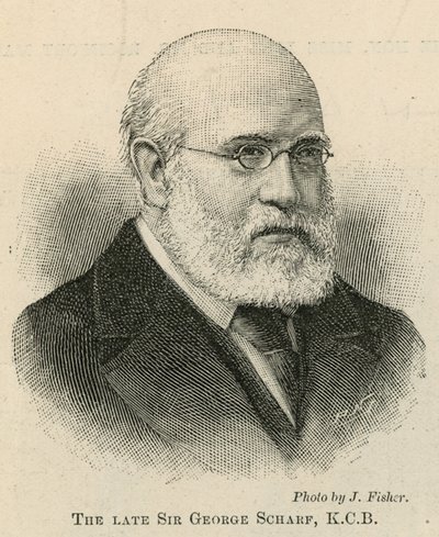 Afdøde Sir George Scharf, KCB af English School