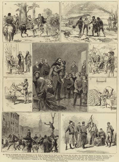 Giuseppe Garibaldis liv af English School