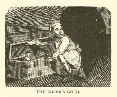 Gnærens guld (træsnit) af English School