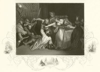 Mordet på David Rizzio af English School