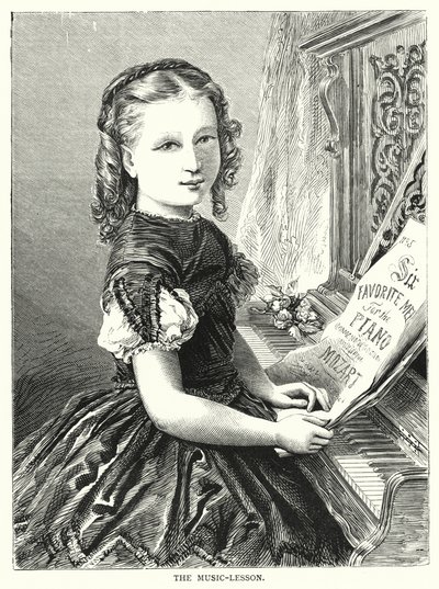 Musiktimen (gravering) af English School