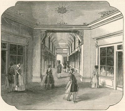 Den nye Exeter Change, Strand, London af English School