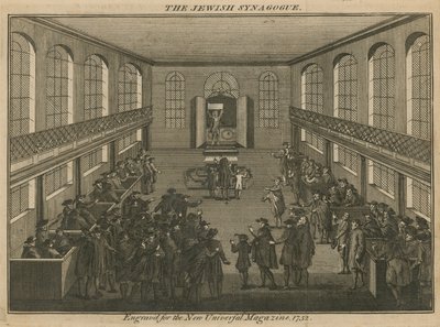 Den nye jødiske synagoge af English School