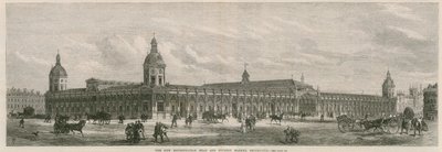 Det nye Metropolitan kød- og fjerkræmarked, Smithfield af English School