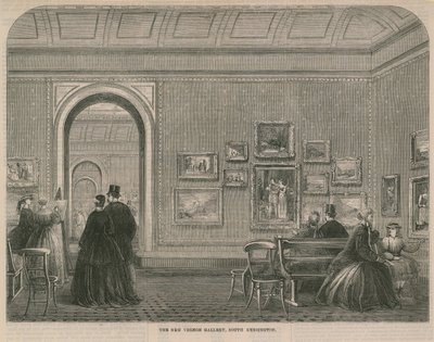 Det nye Vernon Gallery i South Kensington af English School